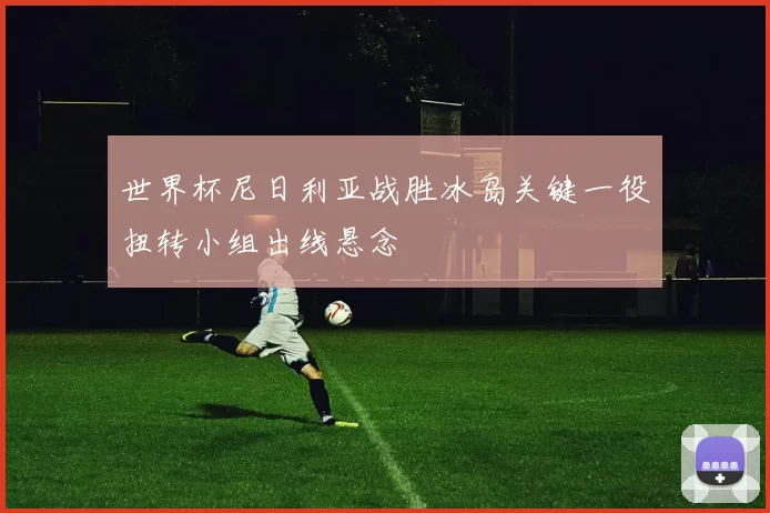 世界杯尼日利亚战胜冰岛关键一役扭转小组出线悬念